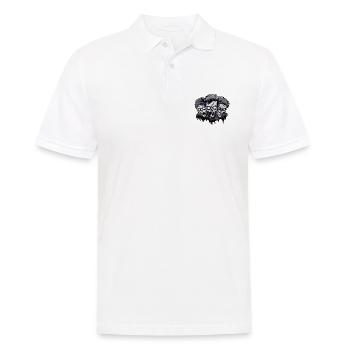 Zombies Halloween Team - Men's Polo Shirt - white - Front - Kai (181cm)