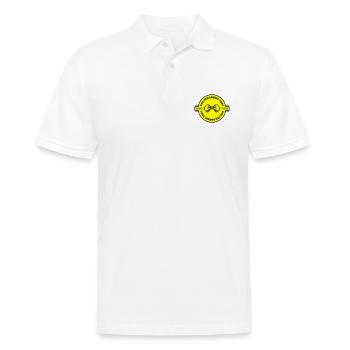 Polterabend 2024 - Männer Poloshirt - Weiß - Vorne - Kai (181cm)
