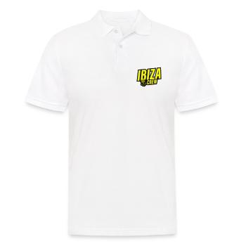 Ibiza Crew Anker Palme Herz Liebe - Männer Poloshirt - Weiß - Vorne - Kai (181cm)