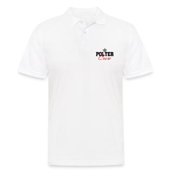 Polter Crew Engagement Wedding - Men's Polo Shirt - white - Front - Kai (181cm)