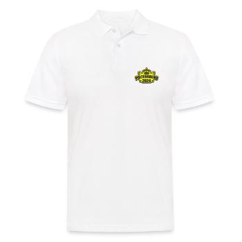 Polterabend 2024 - Männer Poloshirt - Weiß - Vorne - Kai (181cm)