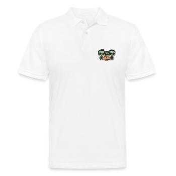 Zombies Halloween Cool - Polo Homme - blanc - Devant - Kai (181cm)