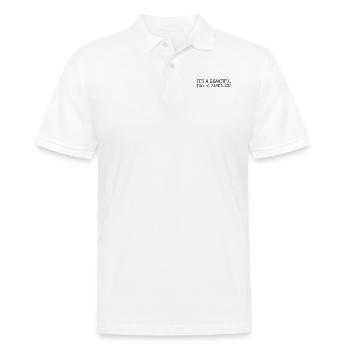 Its A Beautiful Day To Save Lives - Polo Homme - blanc - Devant - Kai (181cm)