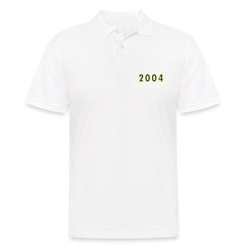 2004 Year Birthday - Men's Polo Shirt - white - Front - Kai (181cm)