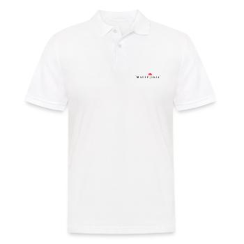 Malle 2024 Mallorca Palme - Männer Poloshirt - Weiß - Vorne - Kai (181cm)