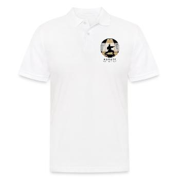 Discipline is Power – Karate & Martial Arts - Men's Polo Shirt - white - Front - Kai (181cm)