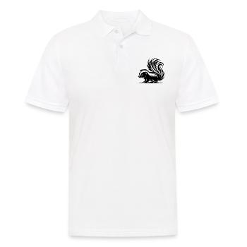 Cute cuddly skunk baby - Men's Polo Shirt - white - Front - Kai (181cm)