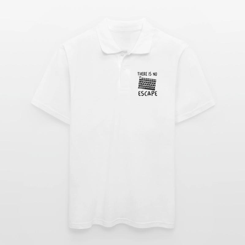 Nerd Geek Pun Escape Coder Funny Gift Men's Polo Shirt