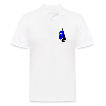 Sailboat - Men's Polo Shirt - white - Front - Kai (181cm)