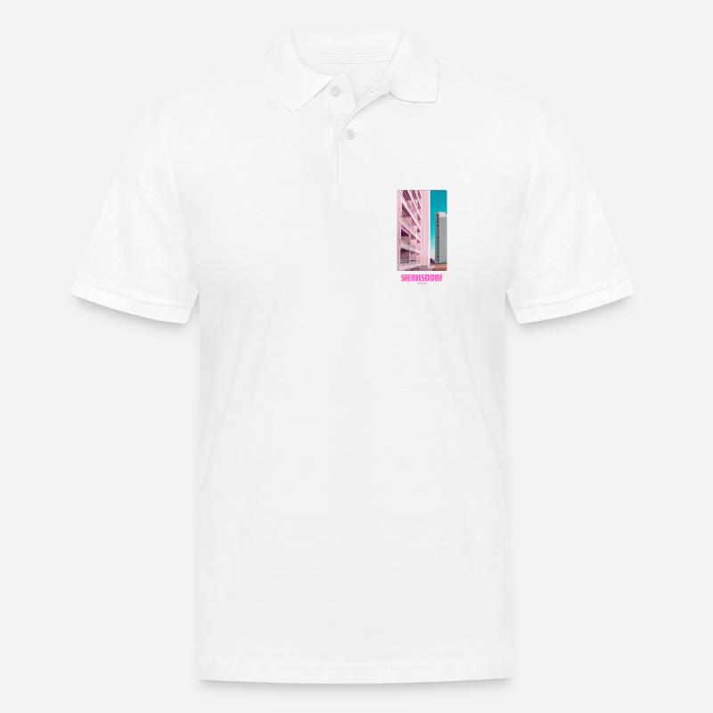 SIERKSDORF OSTSEE - Männer Poloshirt - Weiß