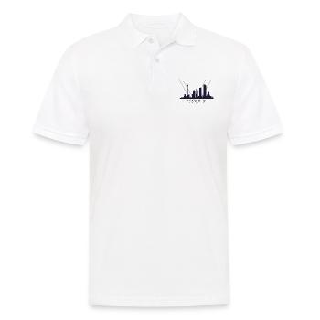 Madrid - Männer Poloshirt - Weiß - Vorne - Kai (181cm)
