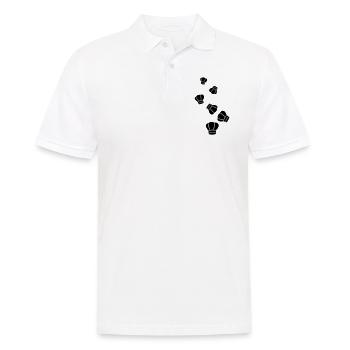 Symbole du chapeau de chef - Polo Homme - blanc - Devant - Kai (181cm)