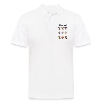 Chose One - Männer Poloshirt - Weiß - Vorne - Kai (181cm)