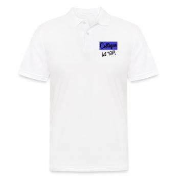 COLLEGUE - Polo Homme - blanc - Devant - Kai (181cm)