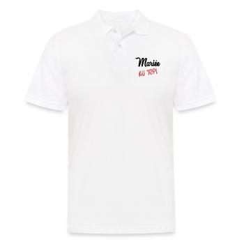 FUTURE MARIEE - Polo Homme - blanc - Devant - Kai (181cm)