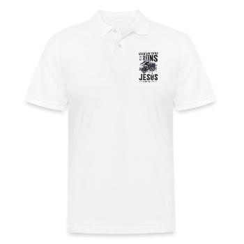 Enduro VTT VTT Équitation - Polo Homme - blanc - Devant - Kai (181cm)