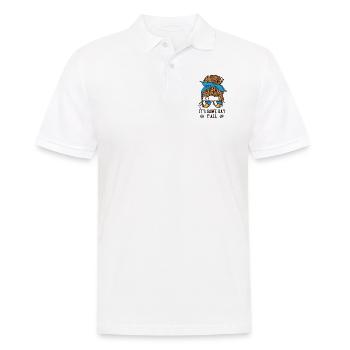 Volleyball Player Team Girl - Männer Poloshirt - Weiß - Vorne - Kai (181cm)