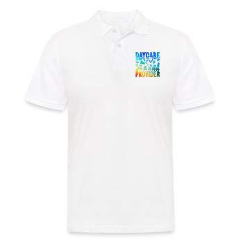 Childcare Daycare Provider Teacher - Men's Polo Shirt - white - Front - Kai (181cm)
