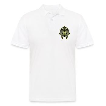 Crâne de pharaon - Polo Homme - blanc - Devant - Kai (181cm)