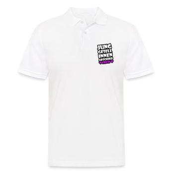 Junggesellinnen Abschied Spruch Crew - Männer Poloshirt - Weiß - Vorne - Kai (181cm)