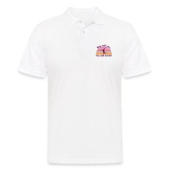 Sunset Gymnastics Gymnasts Karrenrad - Männer Poloshirt - Weiß - Vorne - Kai (181cm)