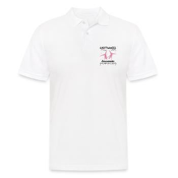 Coole Gymnastik Akrobatisches Karrenrad - Männer Poloshirt - Weiß - Vorne - Kai (181cm)