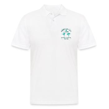 Gymnastik Tanz Baton Wirbeln Turnen - Männer Poloshirt - Weiß - Vorne - Kai (181cm)