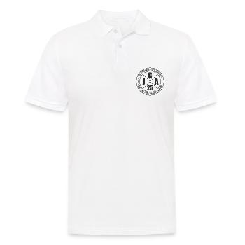 JGA 2025 Junggesellenabschied Team Bräutigam 2025 - Männer Poloshirt - Weiß - Vorne - Kai (181cm)
