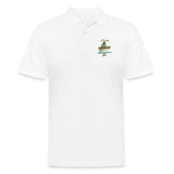 Weihnachten Hohoho Christbaum - Männer Poloshirt - Weiß - Vorne - Kai (181cm)