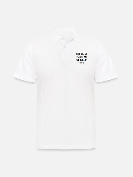 Augenarzt Ophthalmologist | Augenheilkunde Augen - Männer Poloshirt - Weiß