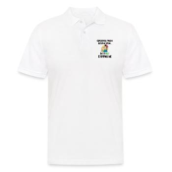 Infantile Cerebral Palsisise CP Fighter Cerebral Palsy - Men's Polo Shirt - white - Front - Kai (181cm)