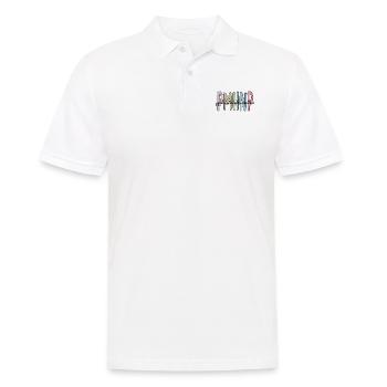 Infirmière psychiatrique certifiée PMHNP - Polo Homme - blanc - Devant - Kai (181cm)