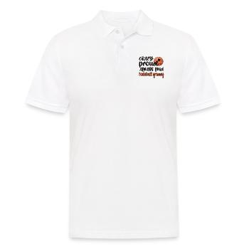 Grammy Grandma By Basketball Player Basketball Grammy - Men's Polo Shirt - white - Front - Kai (181cm)