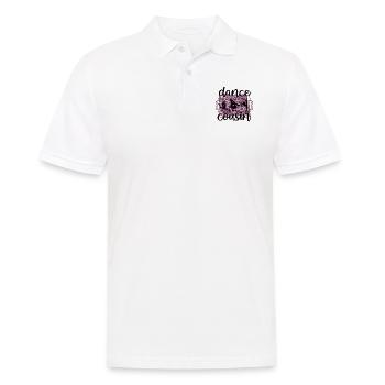 Proud Dance Cousin Of a Dancer Cousin Dancer - Men's Polo Shirt - white - Front - Kai (181cm)