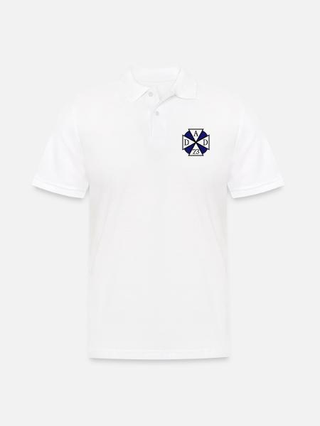 Dad Papa 23 Gift - Men's Polo Shirt - white