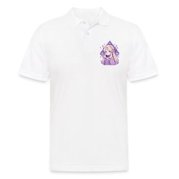 Princesse Chibi mignonne - Conception de conte de fées mignon - Polo Homme - blanc - Devant - Kai (181cm)