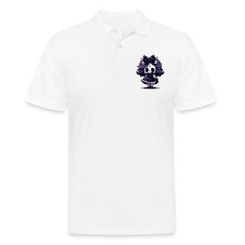 Süßes Halloween Skelett - Süßes Grusel-Design - Männer Poloshirt - Weiß - Vorne - Kai (181cm)