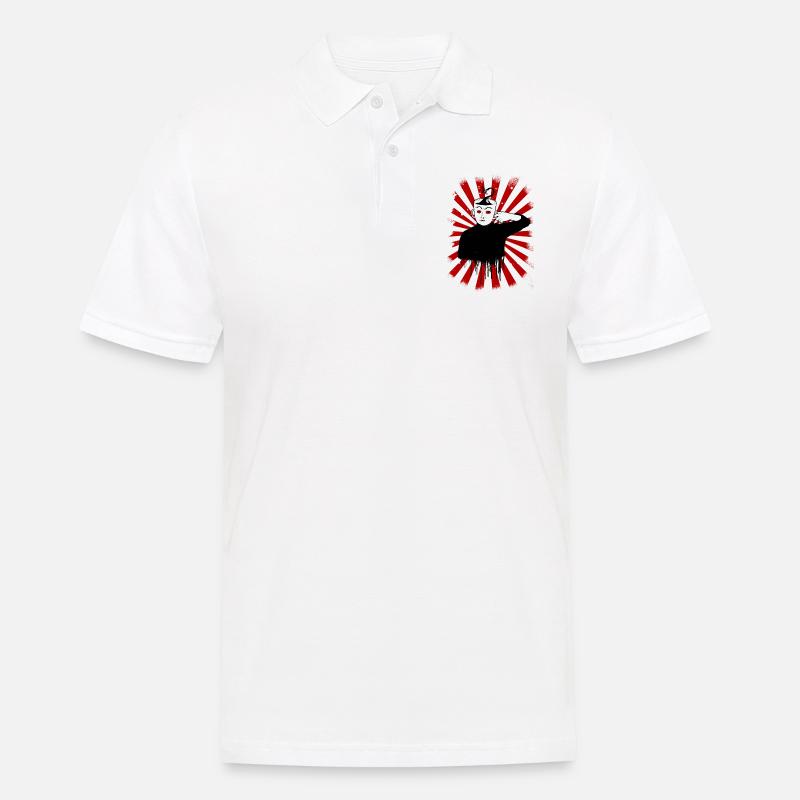 Kaffeetrinker - Kaffeemensch - Kaffeekopf - Café - Polo Homme - blanc