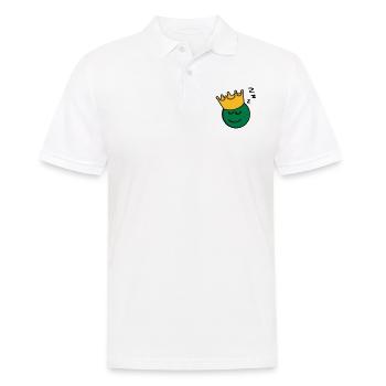 Peas king sleep - Men's Polo Shirt - white - Front - Kai (181cm)
