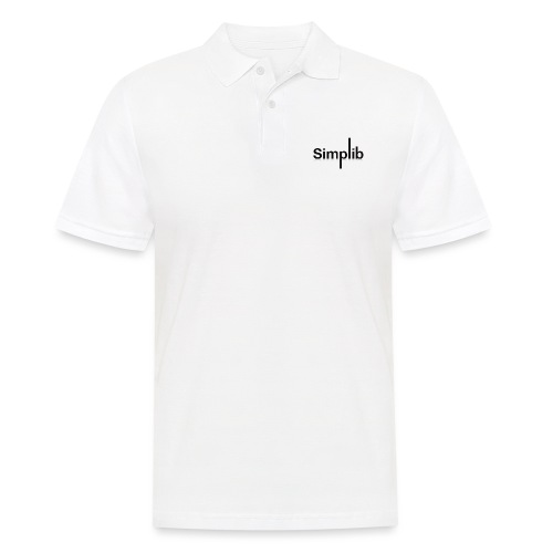 Logo-Simplib-ok - Koszulka polo męska
