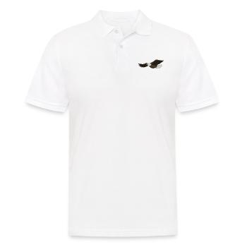 Adler - Männer Poloshirt - Weiß - Vorne - Kai (181cm)