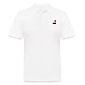 Norway Flag Symbol - Men's Polo Shirt - white - Front - Kai (181cm)