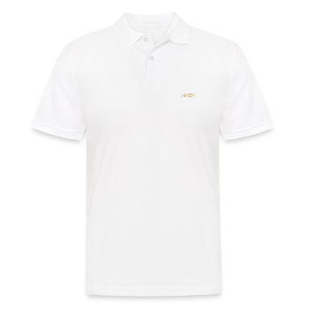 Moto shirt • Motorcross Enduro • Cadeau - Polo Homme - blanc - Devant - Kai (181cm)