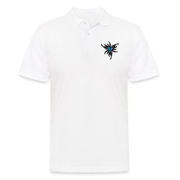Drachenauge, Dragon Eye, Tattoo Style, Drache Auge - Männer Poloshirt - Weiß - Vorne - Kai (181cm)