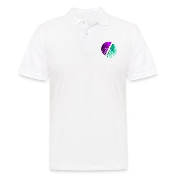 Moon - Men's Polo Shirt - white - Front - Kai (181cm)