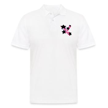 Sterne 3D - Polo Homme - blanc - Devant - Kai (181cm)