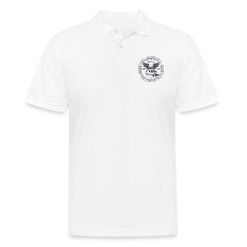 Kastenwagen Freunde - Männer Poloshirt - Weiß - Vorne - Kai (181cm)