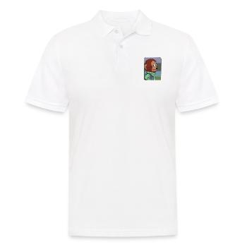 Awkward Monkey Puppet - Männer Poloshirt - Weiß - Vorne - Kai (181cm)