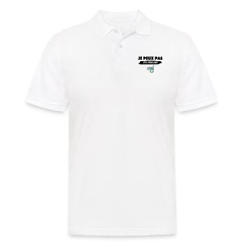 Je peux pas j ai Piscine - Polo Homme - blanc - Devant - Kai (181cm)