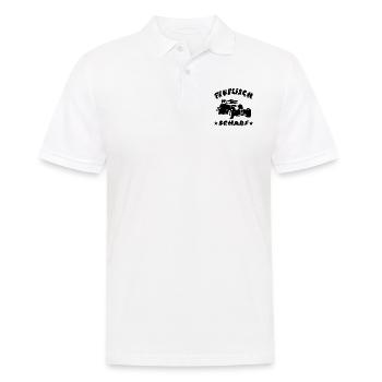 Auto - Männer Poloshirt - Weiß - Vorne - Kai (181cm)